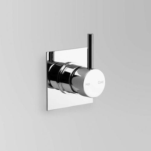 Astra Walker Wall Mixers Astra Walker Icon Wall Mixer on Square Backplate