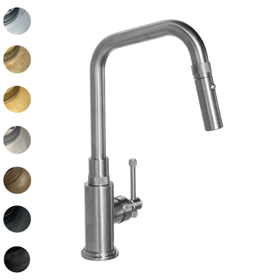 Plumbline Kitchen Taps Nicolazzi Arena Kitchen Mixer with Pull Out Spray