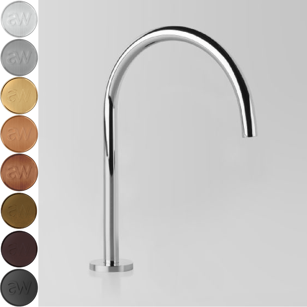 Astra Walker Basin Taps Astra Walker Sensor Bench Mounted Swivel Spout 350mm
