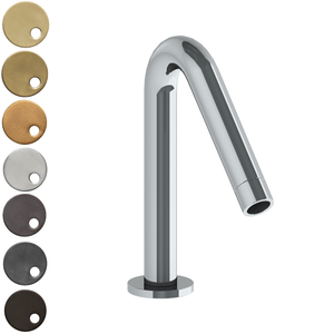 The Watermark Collection Spouts Polished Chrome The Watermark Collection Titanium Hob Mounted Angled Bath Spout