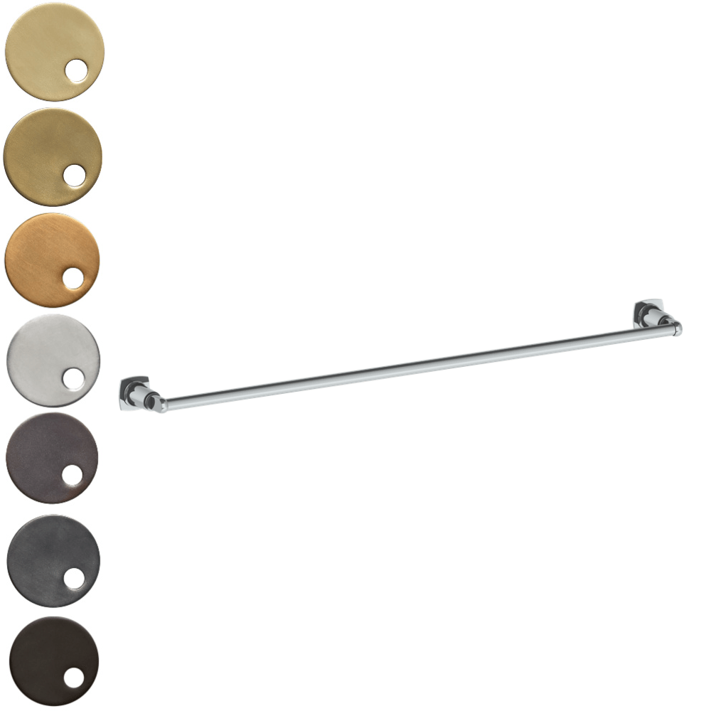 The Watermark Collection Bathroom Accessories Polished Chrome The Watermark Collection Highline Towel Rail 762mm