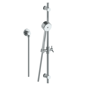 The Watermark Collection Showers Polished Chrome The Watermark Collection Brooklyn Volume Slide Shower