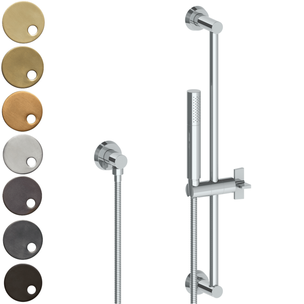 The Watermark Collection Showers Polished Chrome The Watermark Collection Zen Slimline Slide Shower