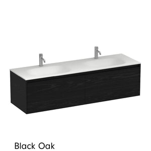 Progetto Vanity Stanza Spio 1500 2 Drawer Vanity Double Basin