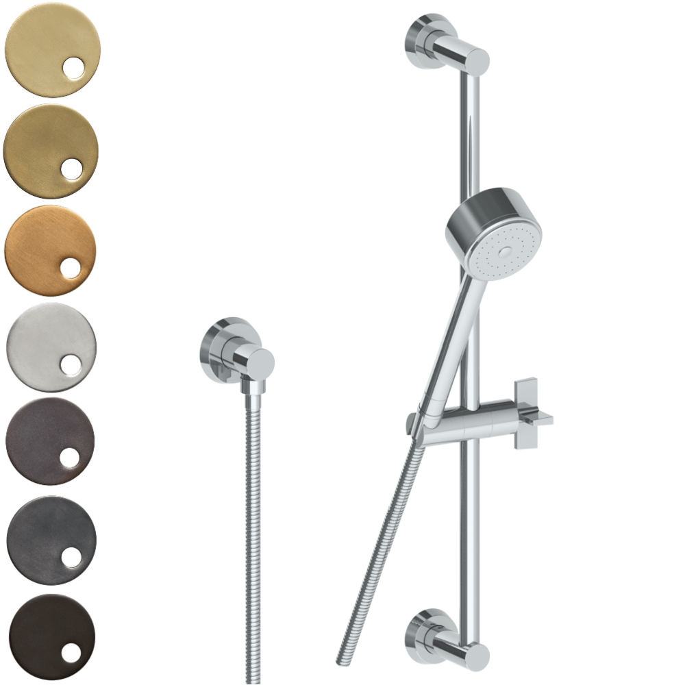 The Watermark Collection Showers Polished Chrome The Watermark Collection Zen Volume Slide Shower