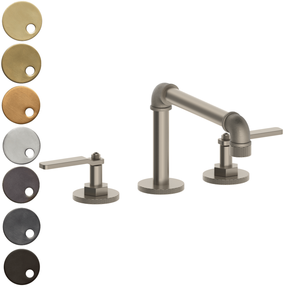 The Watermark Collection Basin Taps Polished Chrome The Watermark Collection Elan Vital 3 Hole Basin Set