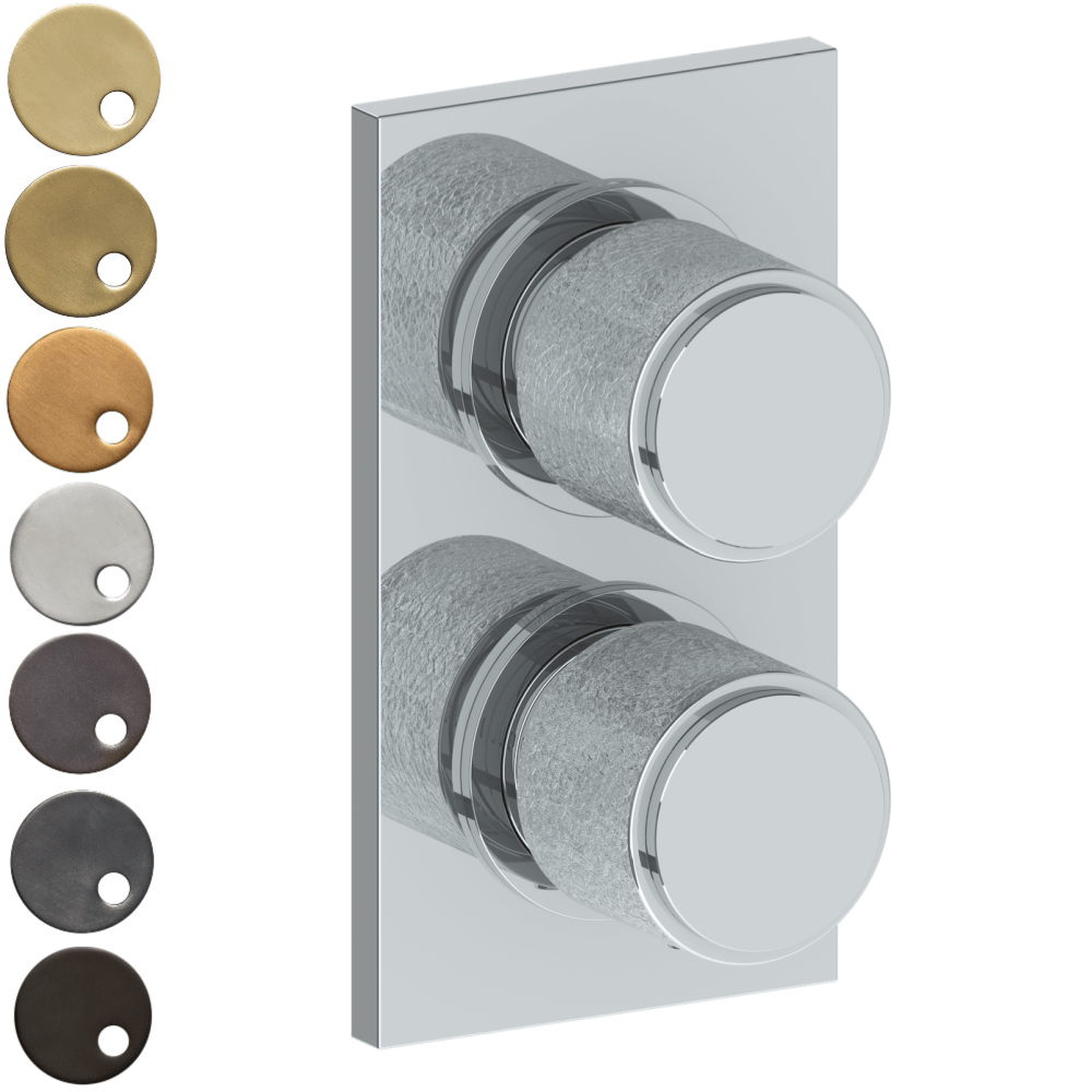 The Watermark Collection Mixer The Watermark Collection Sense Mini Thermostatic Shower Mixer with Diverter | Dial Handle