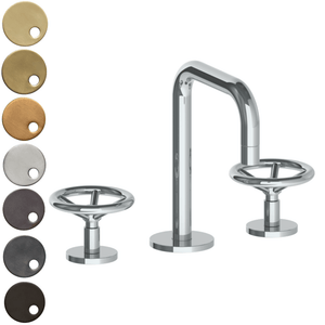 The Watermark Collection Basin Taps Polished Chrome The Watermark Collection Brooklyn 3 Hole Basin Set