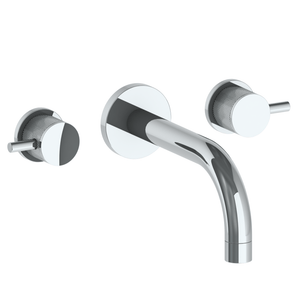 The Watermark Collection Bath Taps Polished Chrome The Watermark Collection Titanium Wall Mounted 3 Hole Bath Set
