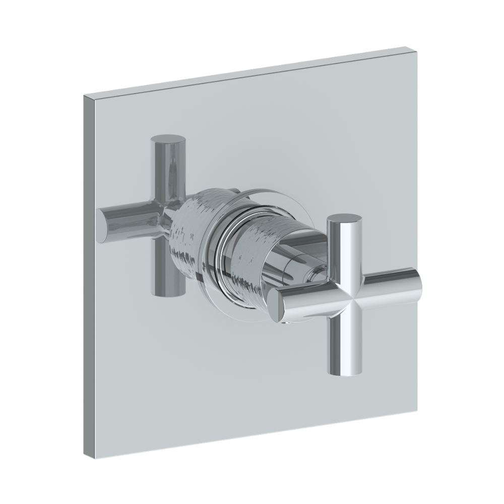 The Watermark Collection Mixer Polished Chrome The Watermark Collection Sense Thermostatic Shower Mixer | Cross Handle