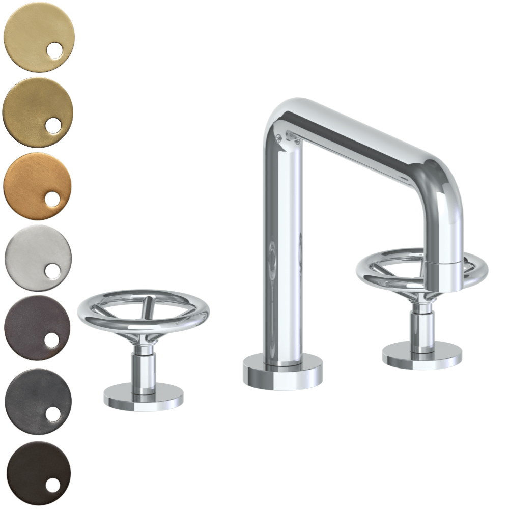 The Watermark Collection Bath Taps Polished Chrome The Watermark Collection Brooklyn 3 Hole Bath Set