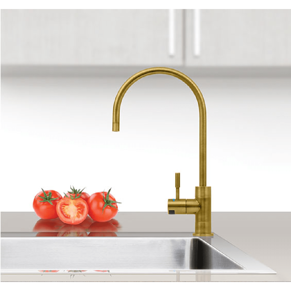 Puretec Kitchen Tap Puretec Designer DFU285 LED Water Filter Tap | Brushed Gold