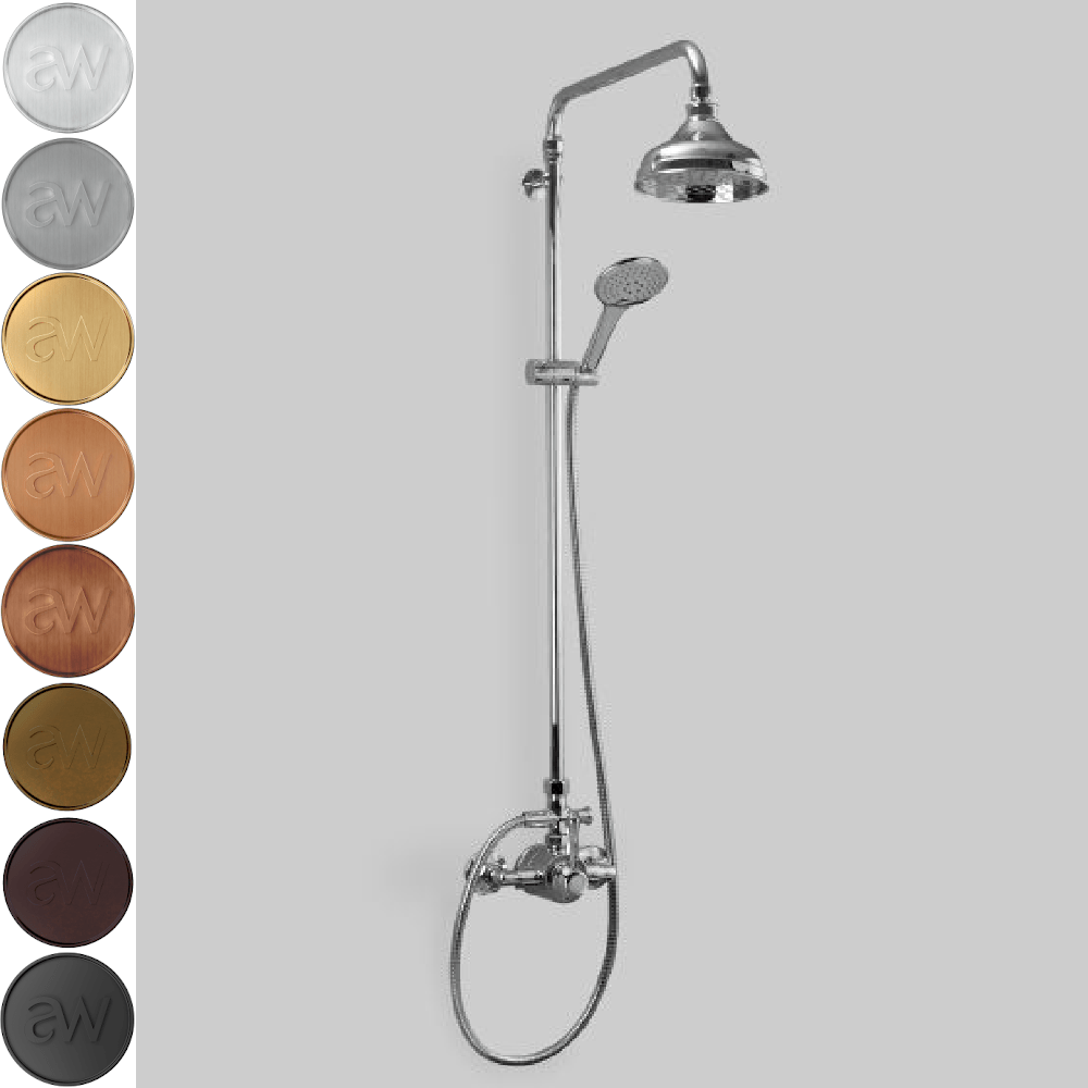 Astra Walker Showers Astra Walker Signature Exposed Shower Set with Mixer, Diverter & Multi-Function Hand Shower