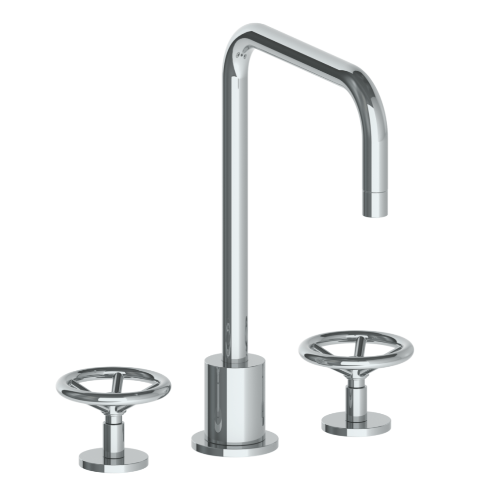The Watermark Collection Kitchen Taps Polished Chrome The Watermark Collection Brooklyn 3 Hole Kitchen Set
