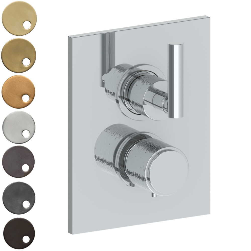 The Watermark Collection Mixer The Watermark Collection Sense Thermostatic Shower Mixer with Diverter | Lever Handle