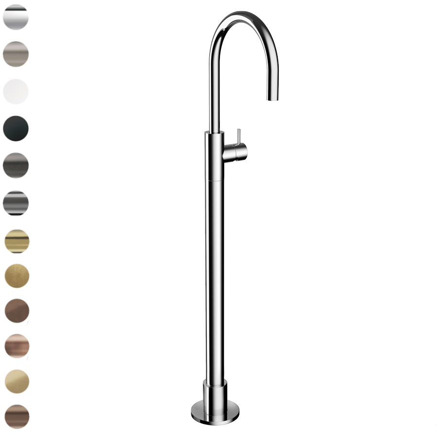 Plumbline Freestanding Bath Fillers Buddy Floor Mount Bath Filler