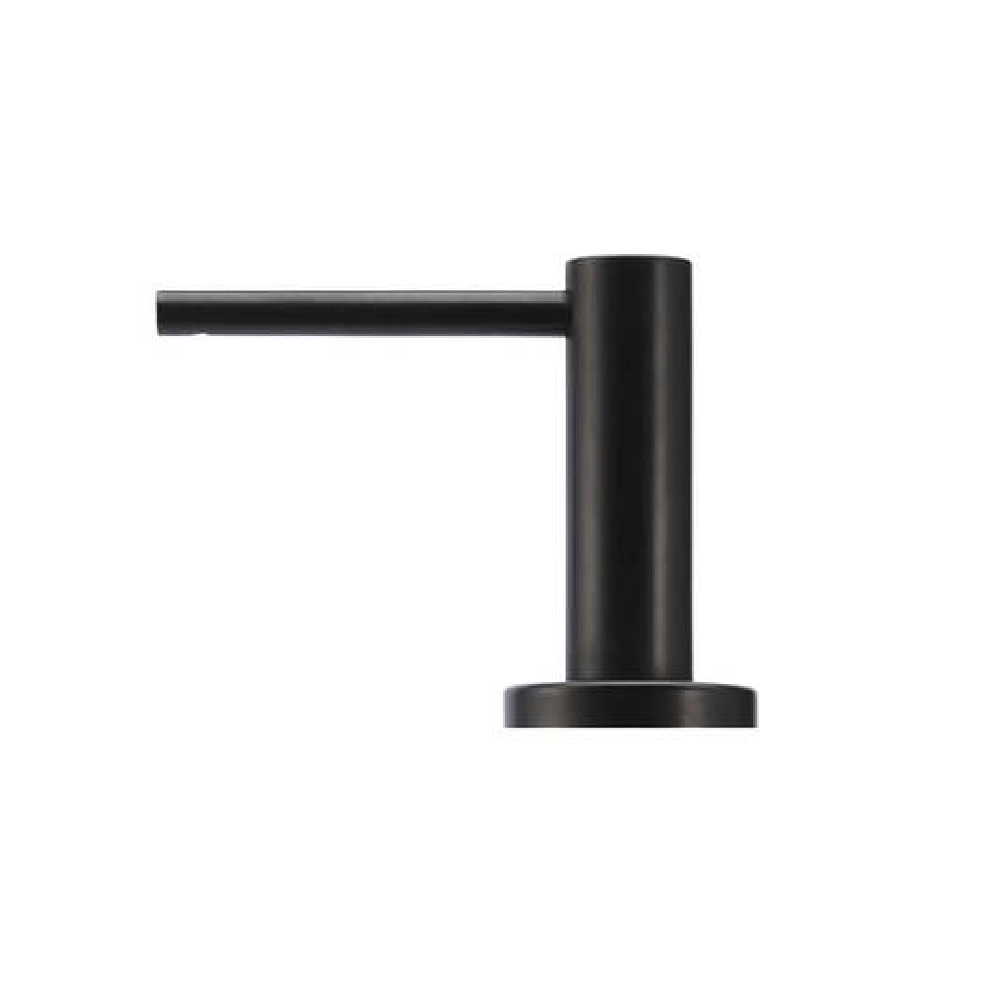 Meir Bathroom Accessories Meir Round Soap Dispenser | Matte Black