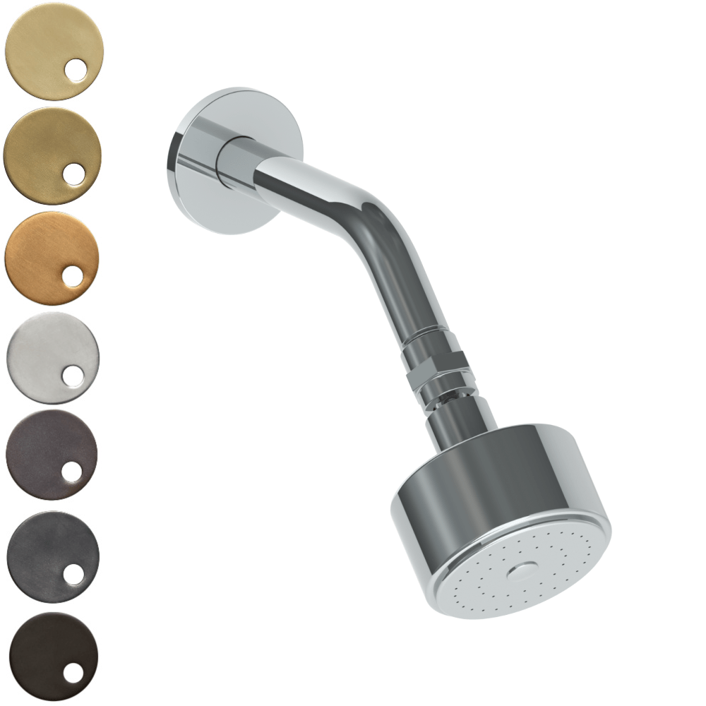The Watermark Collection Showers Polished Chrome The Watermark Collection Brooklyn 77mm Shower Head & Arm