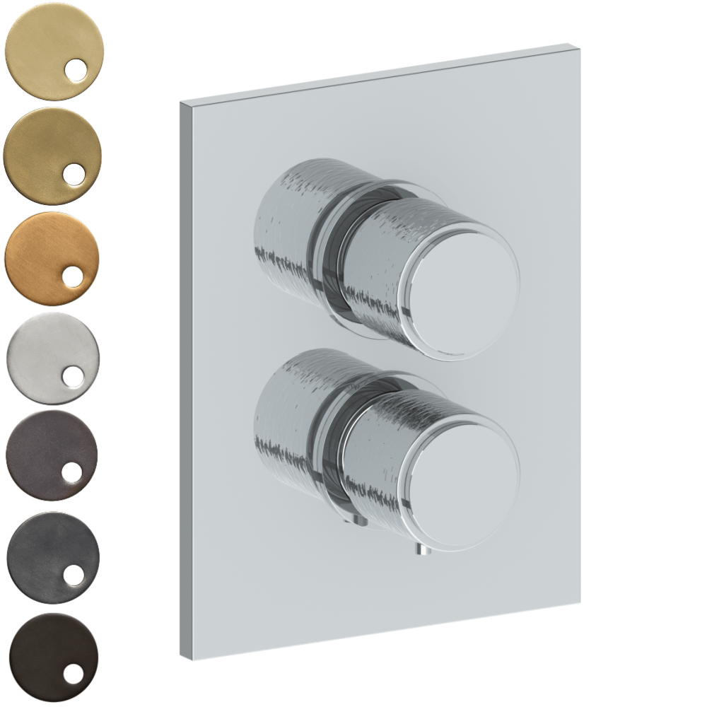 The Watermark Collection Mixer The Watermark Collection Sense Thermostatic Shower Mixer with Diverter | Dial Handle