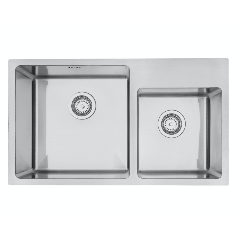Mercer Kitchen Sinks Mercer DV Sratford Double Sink | 400 + 300mm