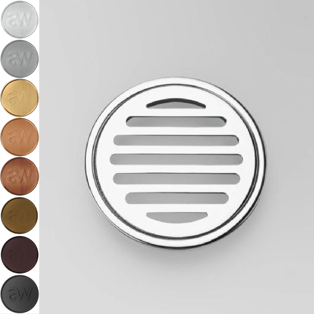 Astra Walker Bathroom Accessories Astra Walker Round Floor Grate 100mm