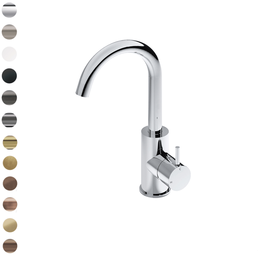 Plumbline Basin Taps Buddy Highrise Basin Mixer