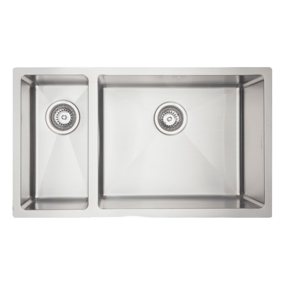 Mercer Kitchen Sinks Mercer DV Worcester Double Sink | 200 + 500mm