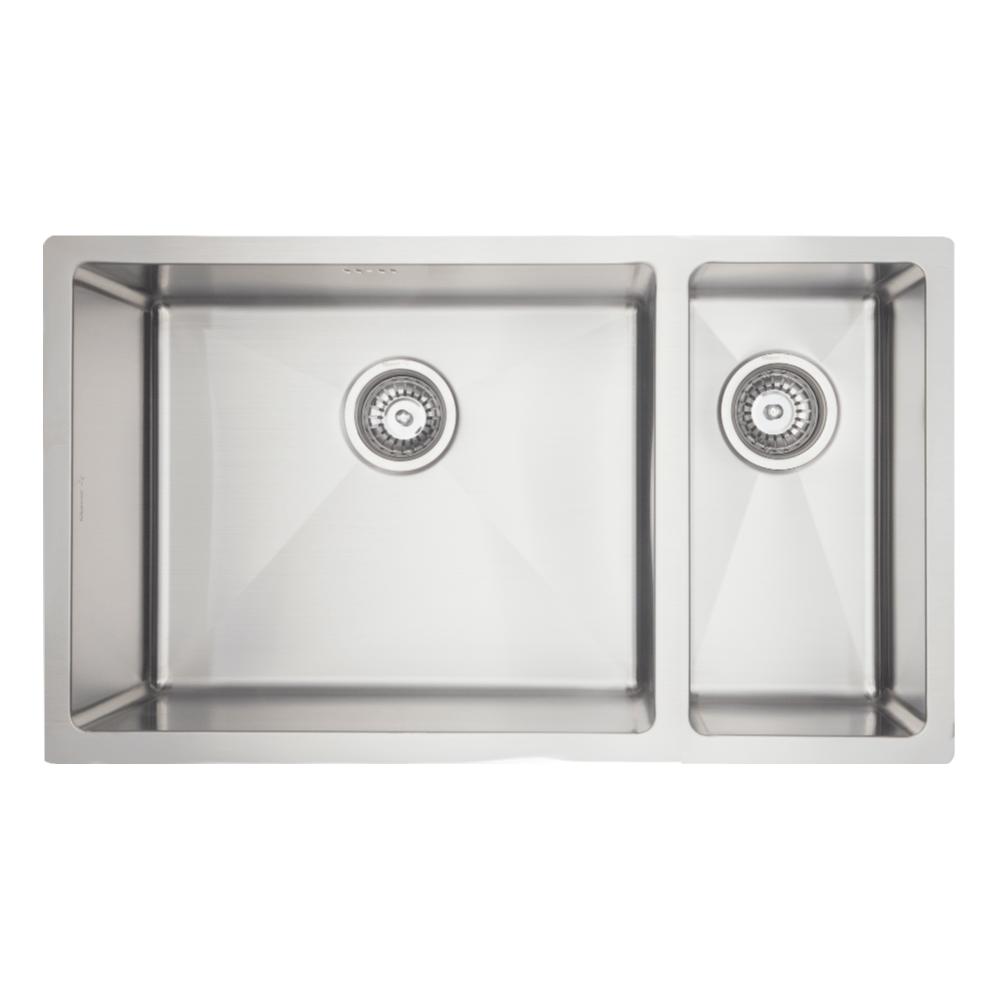 Mercer Kitchen Sinks Mercer DV Worcester Double Sink | 500 + 200mm