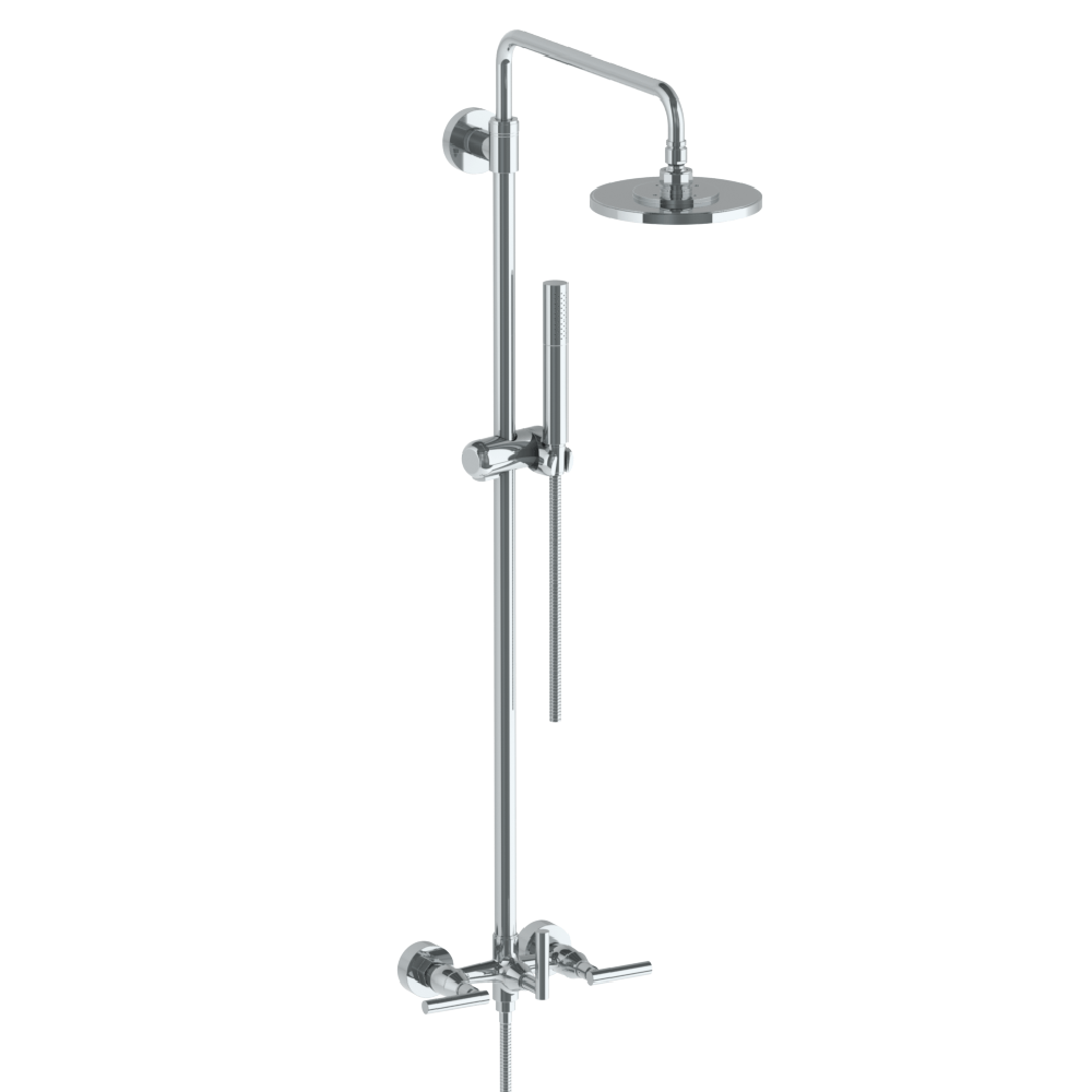 The Watermark Collection Showers Polished Chrome The Watermark Collection Sense Exposed Deluge Shower & Hand Shower Set | Lever Handle
