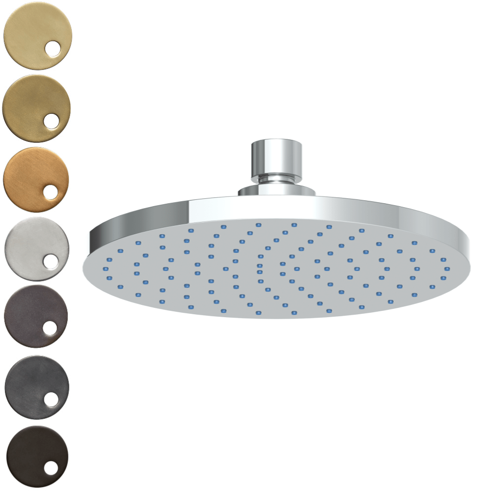 The Watermark Collection Showers Polished Chrome The Watermark Collection Brooklyn Deluge 200mm Shower Head Only