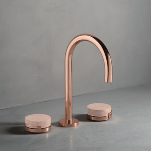 The Watermark Collection Basin Taps The Watermark Collection Elements 3 Hole Basin Set | Bridge Insert