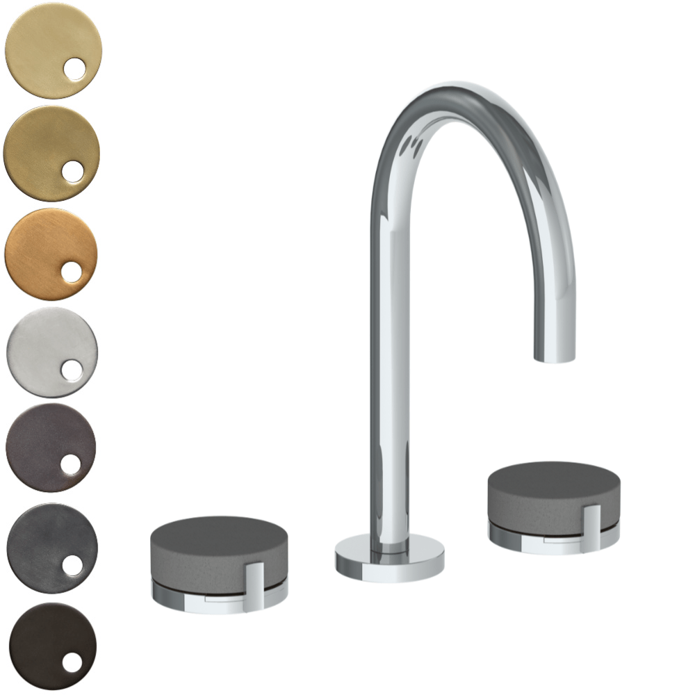 The Watermark Collection Basin Taps The Watermark Collection Elements 3 Hole Basin Set | Scallop Insert