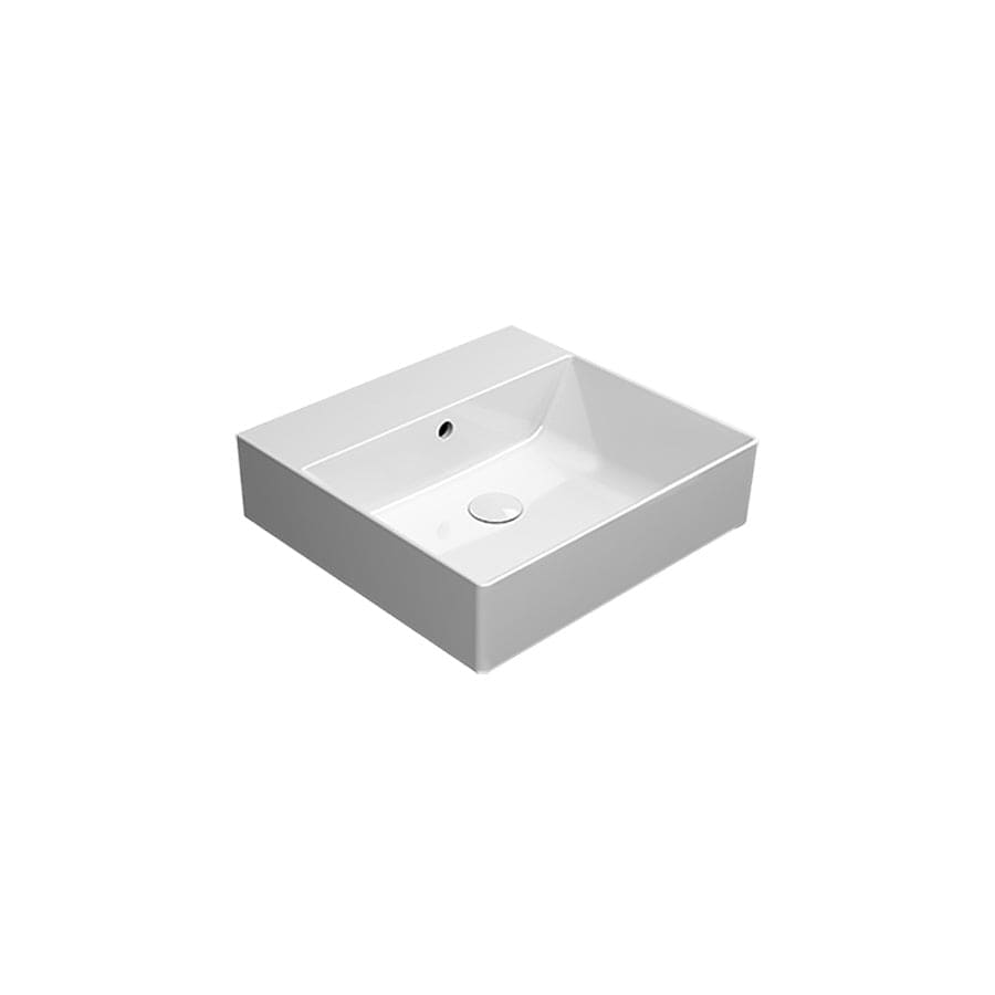 Plumbline Basins Catalano Kube 50x47 Basin | Gloss White