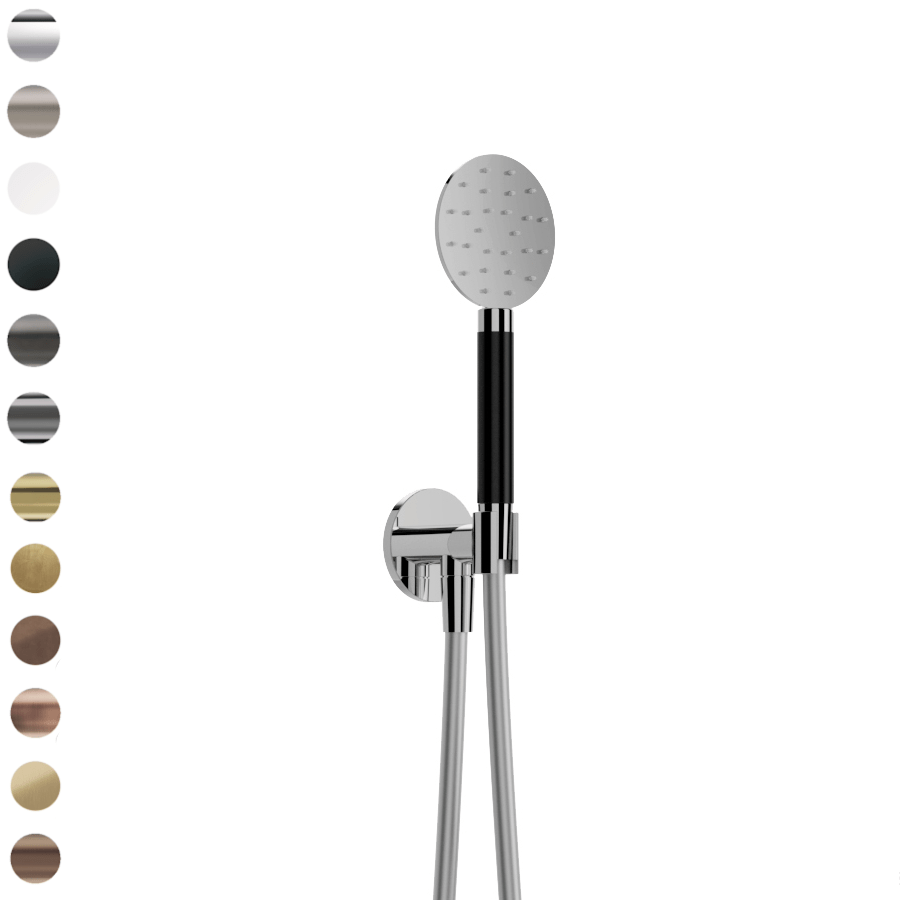 Plumbline Shower Buddy Round Wall Mount Shower Kit