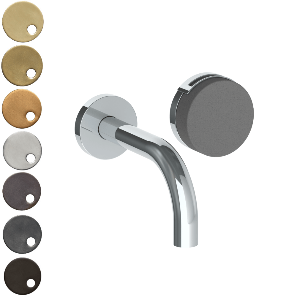 The Watermark Collection Basin Taps The Watermark Collection Elements Wall Mounted 2 Hole Basin Set with 142mm Spout | Bridge Insert