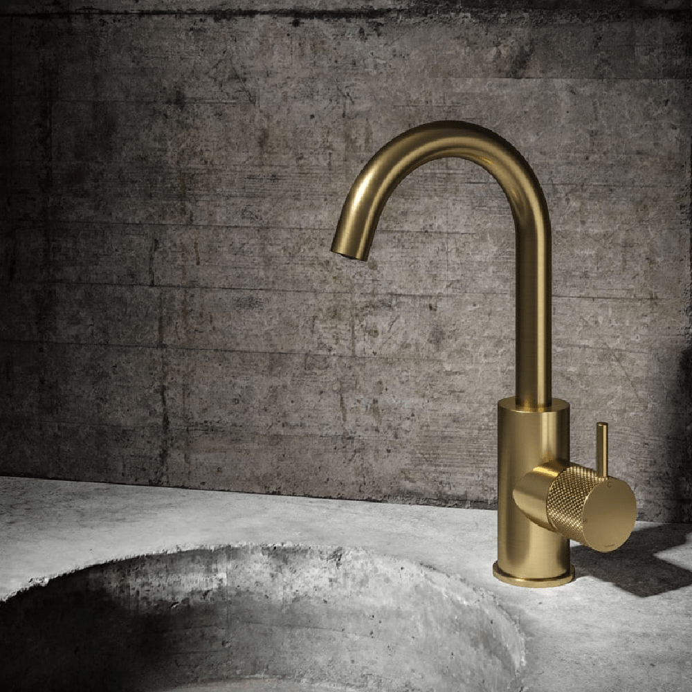 Plumbline Basin Taps Buddy X Highrise Basin Mixer