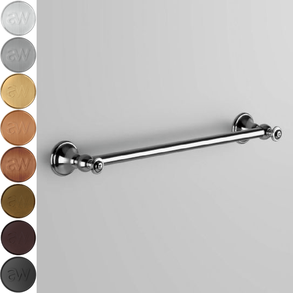 Astra Walker Bathroom Accessories Astra Walker Edwardian Single Towel Rail 600mm
