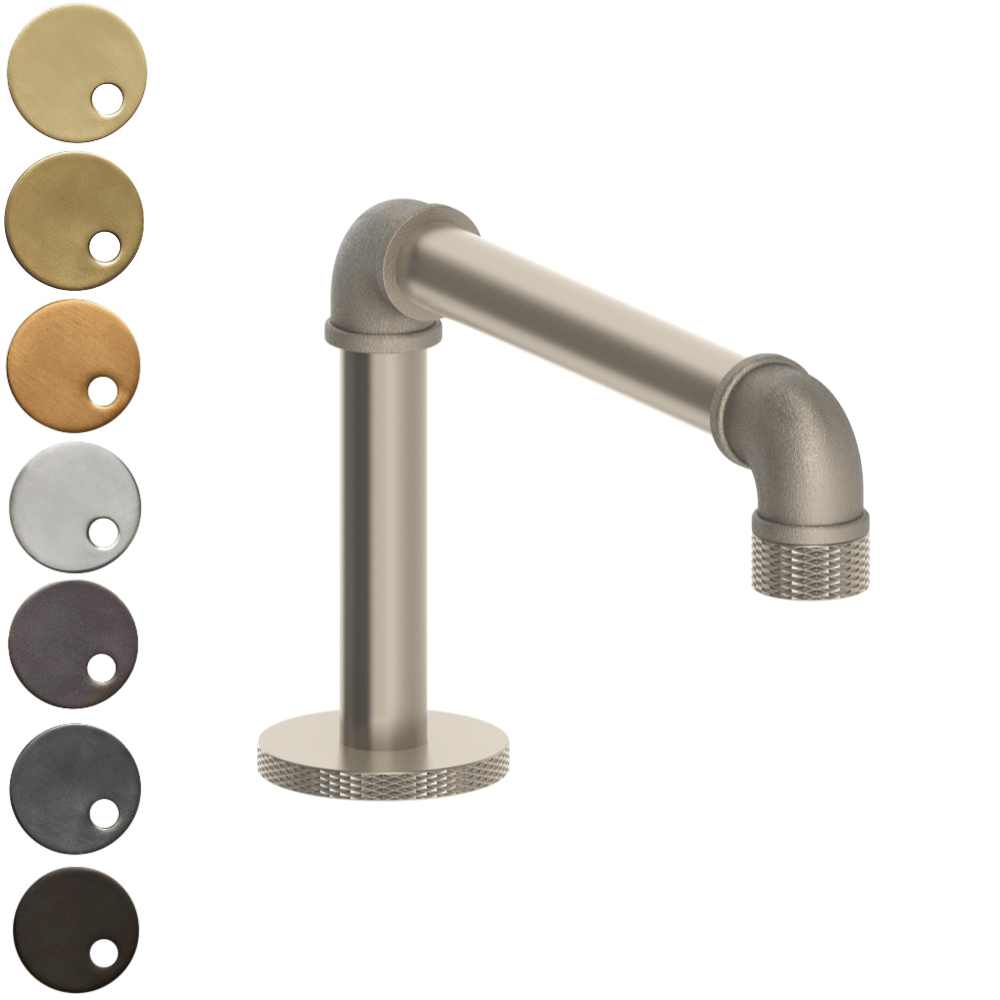 The Watermark Collection Spouts Polished Chrome The Watermark Collection Elan Vital Hob Mounted Bath Spout
