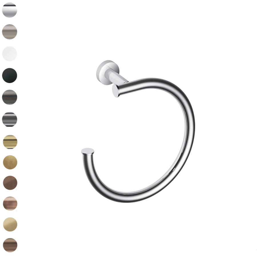 Plumbline Bathroom Accessories Buddy Towel Ring