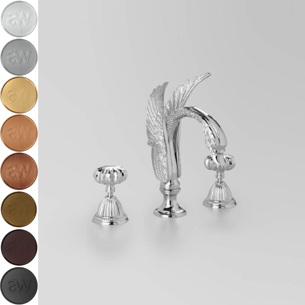 Astra Walker Basin Taps Astra Walker Swan Gooseneck Basin Set