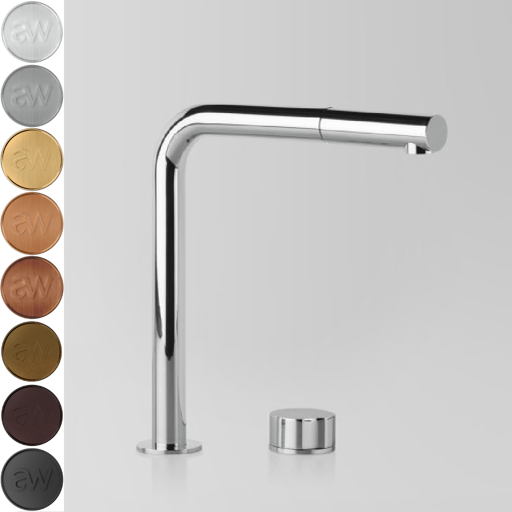 Astra Walker Kitchen Taps Astra Walker Assemble Progressive Sink Set with Pull Out Spout | Minimal Handle