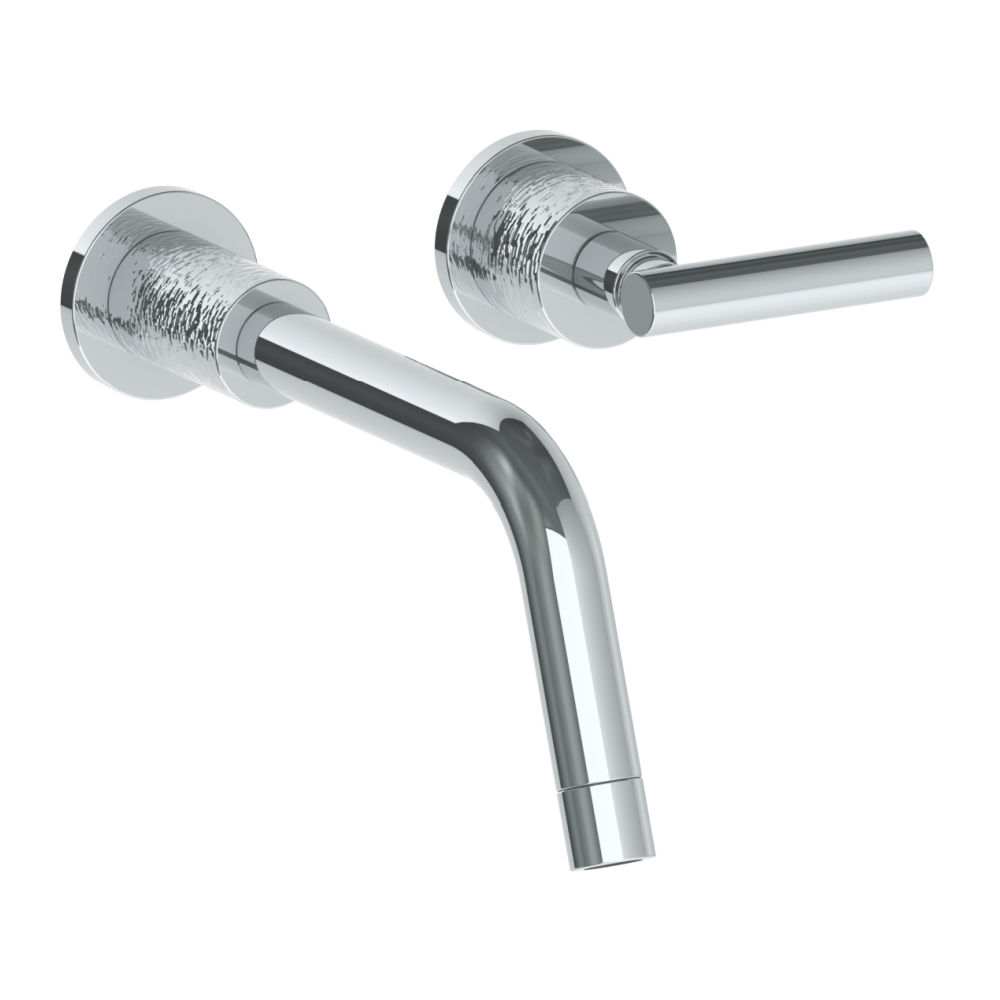 The Watermark Collection Basin Taps Polished Chrome The Watermark Collection Sense Wall Mounted 2 Hole Basin Set | Lever Handle