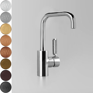 Astra Walker Basin Taps Astra Walker Knurled Icon + Lever Traditional Basin Mixer