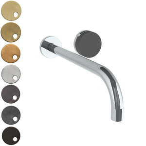 The Watermark Collection Basin Taps The Watermark Collection Elements Wall Mounted 2 Hole Basin Set with 296mm Spout | Bridge Insert
