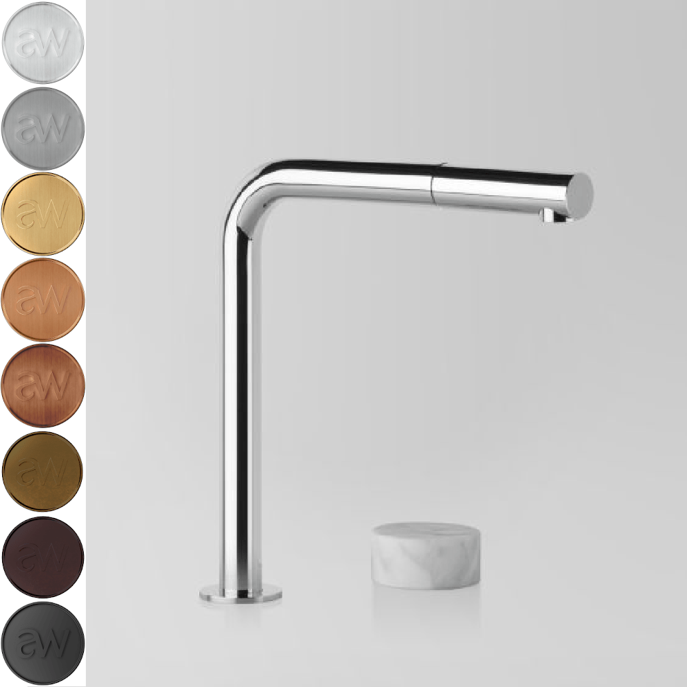 Astra Walker Kitchen Taps Astra Walker Assemble Progressive Sink Set with Pull Out Spout | Marble Handle