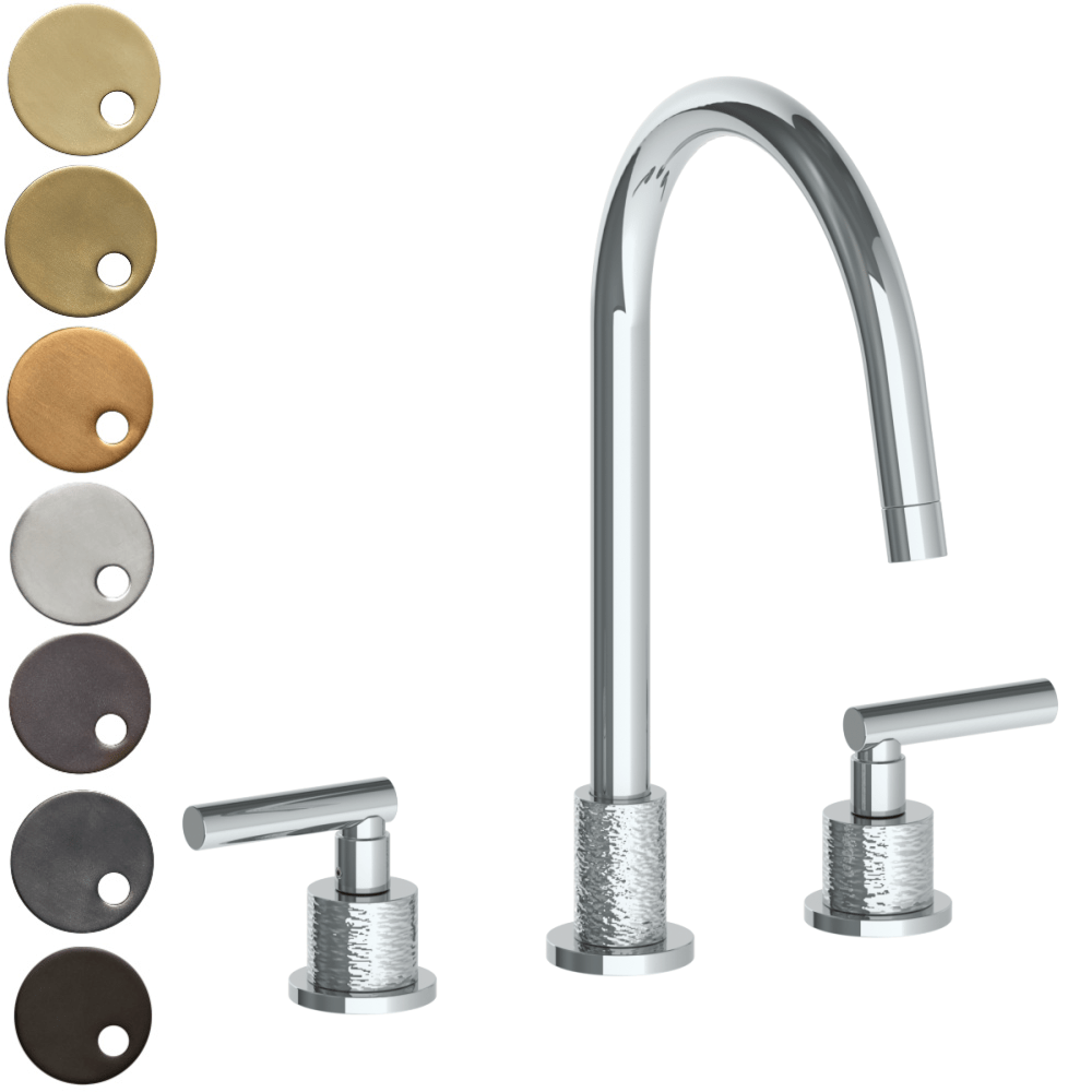 The Watermark Collection Kitchen Taps Polished Chrome The Watermark Collection Sense 3 Hole Kitchen Set | Lever Handle