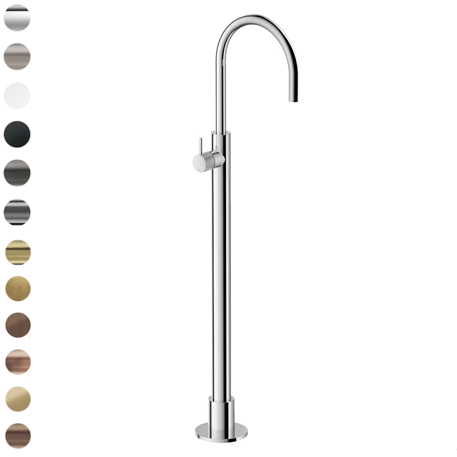 Plumbline Freestanding Bath Fillers Buddy X Floor Mount Bath Filler