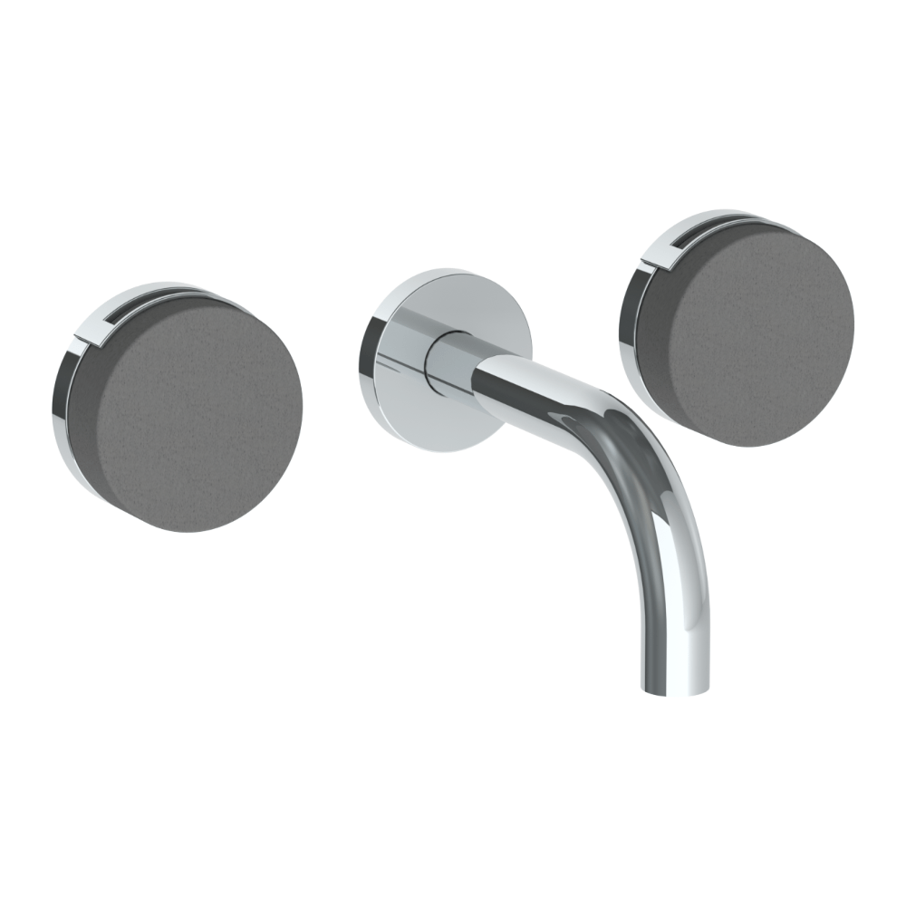 The Watermark Collection Basin Taps The Watermark Collection Elements Wall Mounted 3 Hole Basin Set with 142mm Spout | Bridge Insert