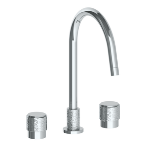 The Watermark Collection Kitchen Taps Polished Chrome The Watermark Collection Sense 3 Hole Kitchen Set | Dial Handle