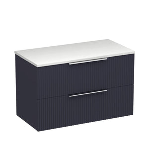 Progetto Vanity Forma Opaco 900 2 Drawer Vanity